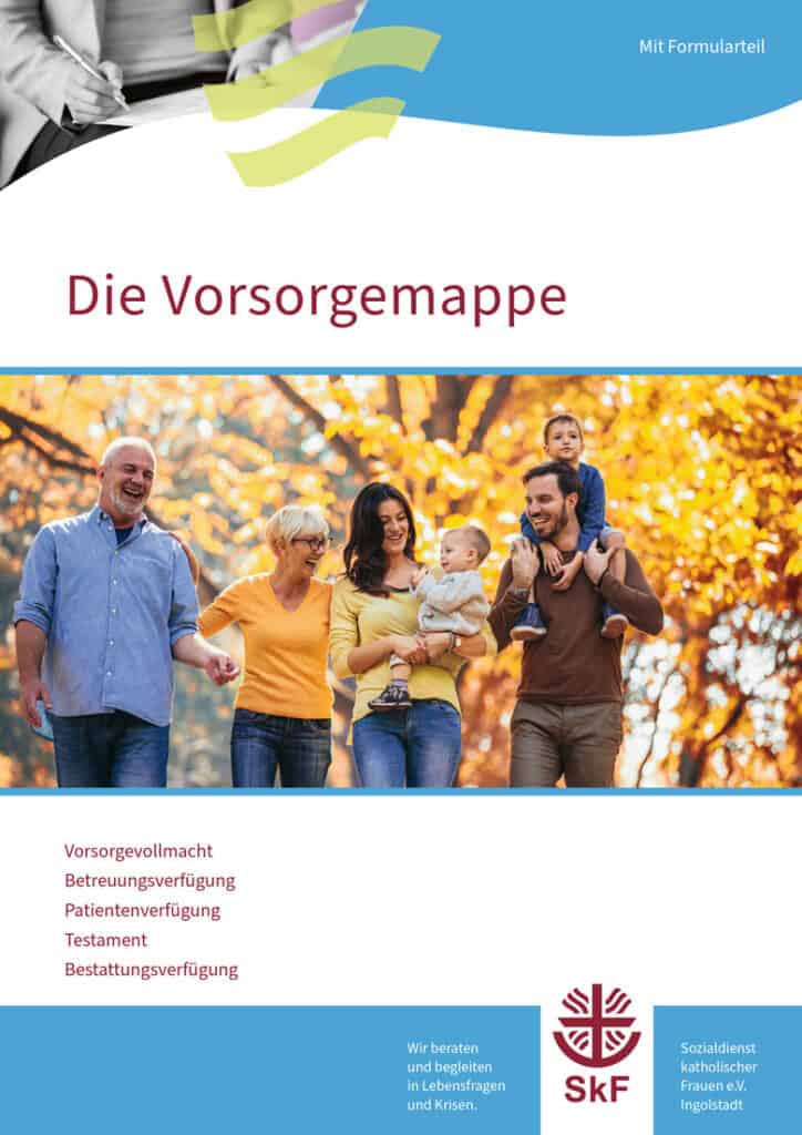 Titelseite der Vorsorgemappe Ingolstadt