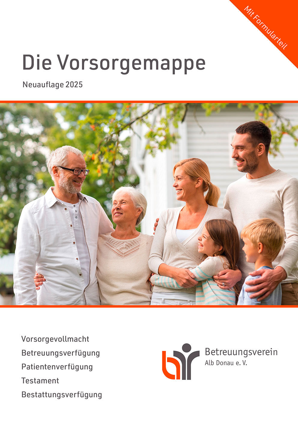 Titelbild Vorsorgemappe Alb-Donau-Kreis | Neuauflage 2025