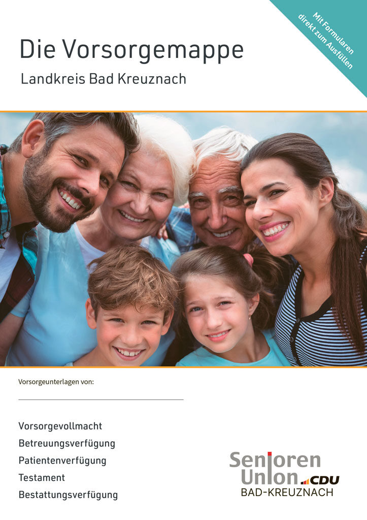 Titelseite der Vorsorgemappe Bad Kreiznach 2026